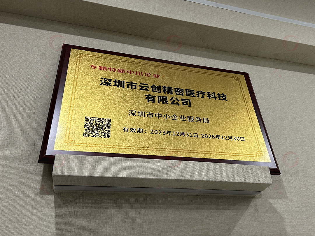 深圳专精特新中小企业荣誉奖牌制作